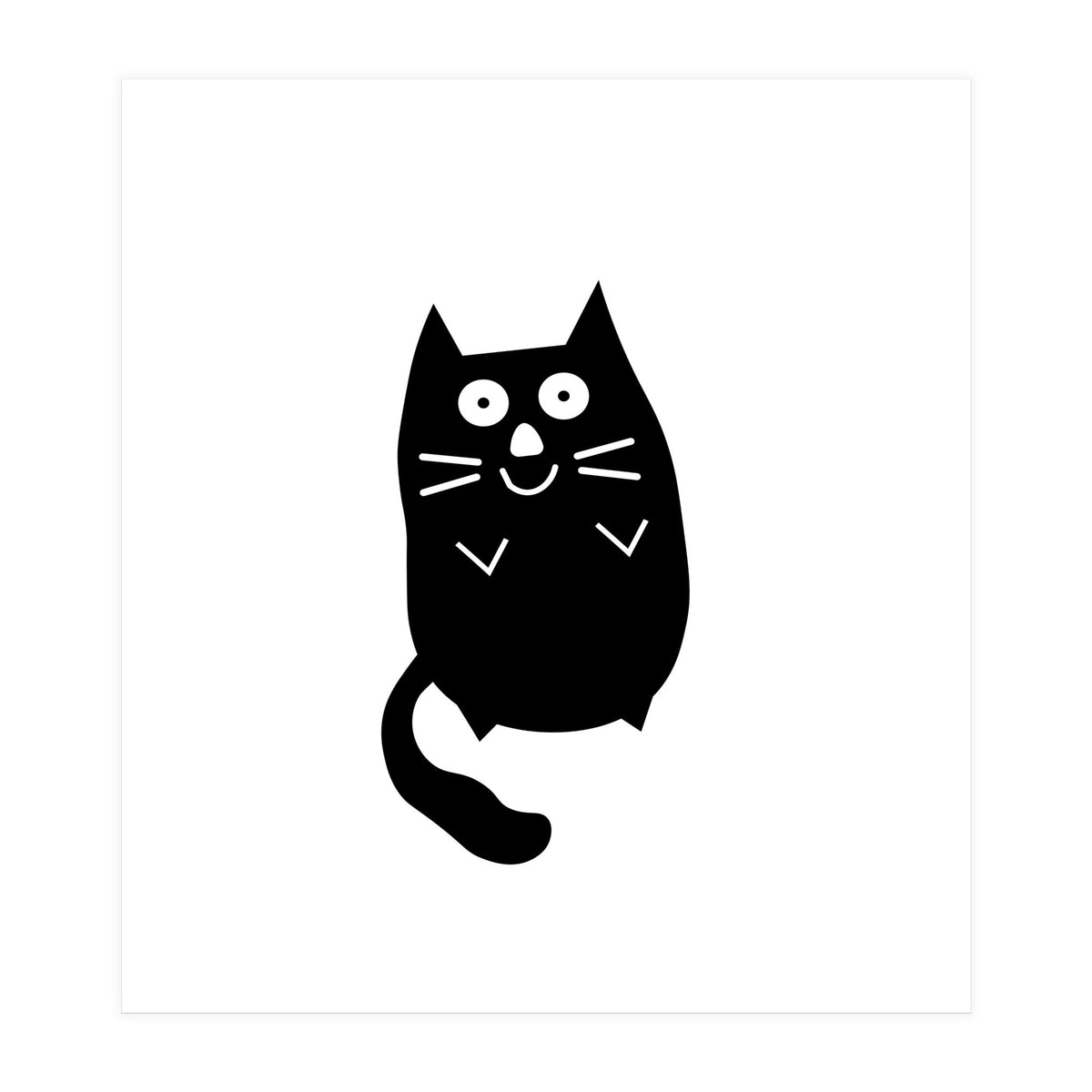 Black Cat (Print Only)