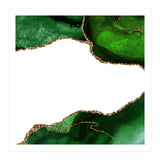 Green & Gold Agate Texture 29 (Print Only) thumbnail