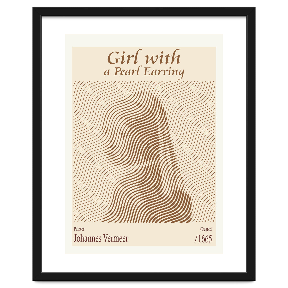 Girl With A Pearl Earring Johannes Vermeer (1665)