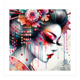 Ornate Bloom Modern Geisha (Print Only) thumbnail