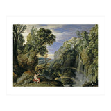 Pedro Pablo Rubens; Paul Bril / 'Landscape with Psyche and Jupiter', 1610; ca. 1630, Flemish Scho... (Print Only) thumbnail
