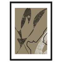 Black Line Minimalist Abstract