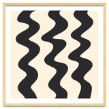Squiggly Lines - monochrome thumbnail