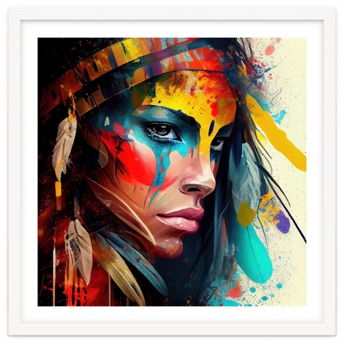 Powerful American Native Woman #5