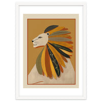 Leaf Mane Lion I