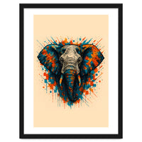 Elephant Animal Watercolor