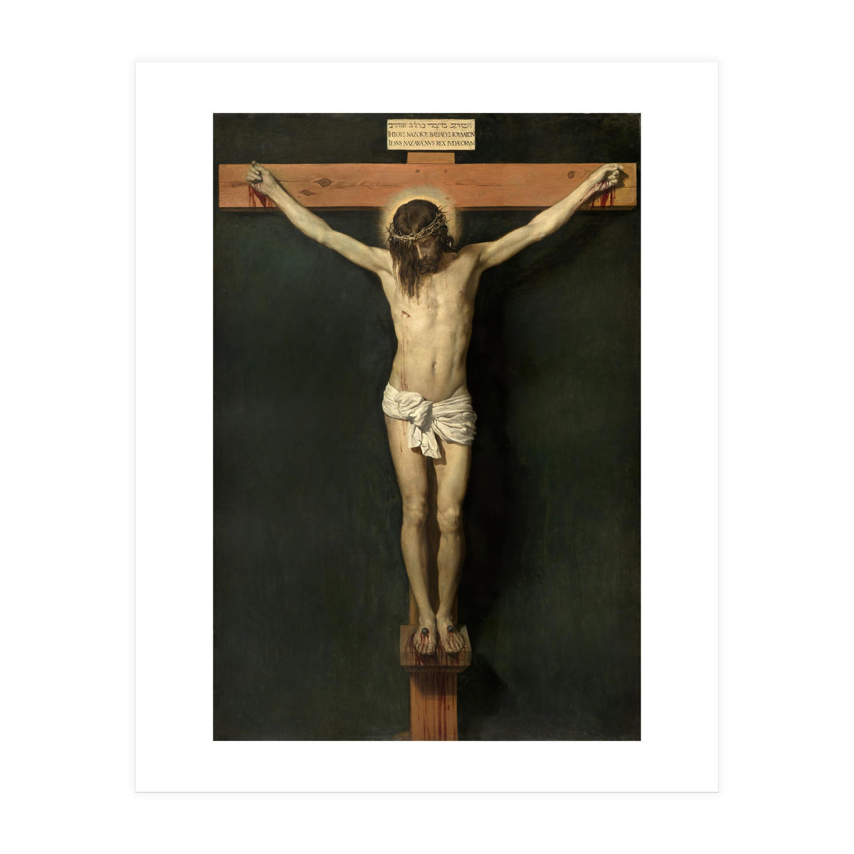 Diego Rodríguez de Silva y Velázquez / 'Christ Crucified', ca.  1632, Spanish School. (Print Only)