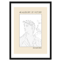 An Allegory Of Victory – Jules Joseph Lefebvre Ascii Art