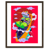 Knight Frog Pop Art Illustration thumbnail