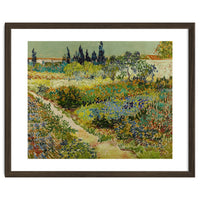 Vincent van Gogh – Garden at Arles | Vibrant Post-Impressionist Wall Art