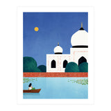 Taj Mahal Boat Ride (Print Only) thumbnail