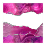 Magenta & Silver Agate Texture 08  (Print Only) thumbnail