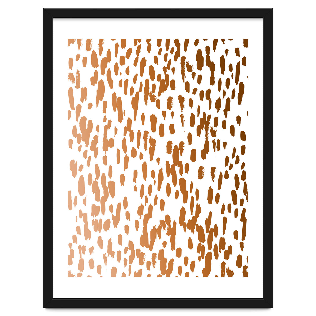 Copper Brushstrokes #society6 #decor #interiors