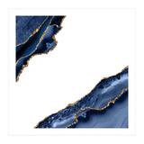 Navy & Gold Agate Texture 27 (Print Only) thumbnail