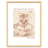 “napoleon Crossing The Alps,” – Jacques Louis David thumbnail