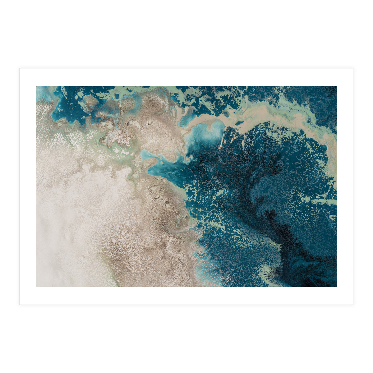 Teal Seas (Print Only)
