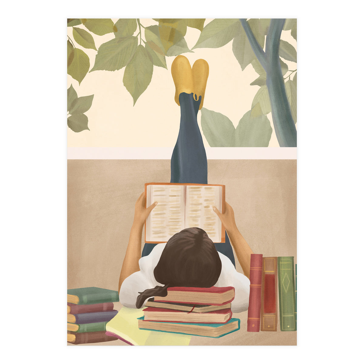 Bookworm (Print Only)
