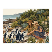 Penguin Coast Encounter (Print Only)