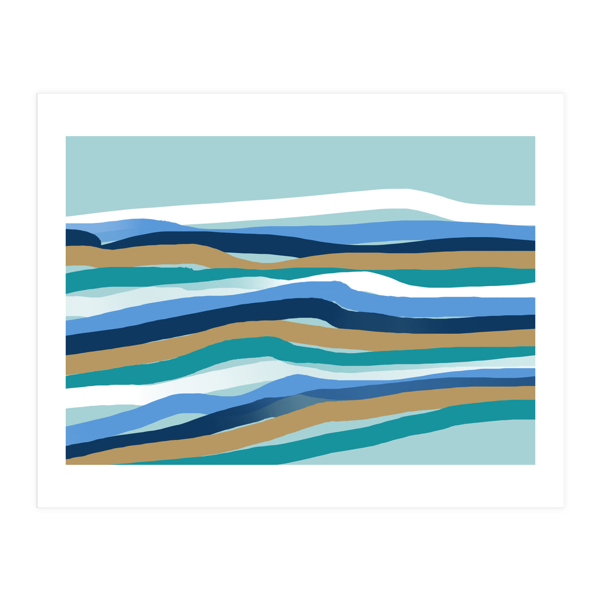 Between The Waves  (Print Only)