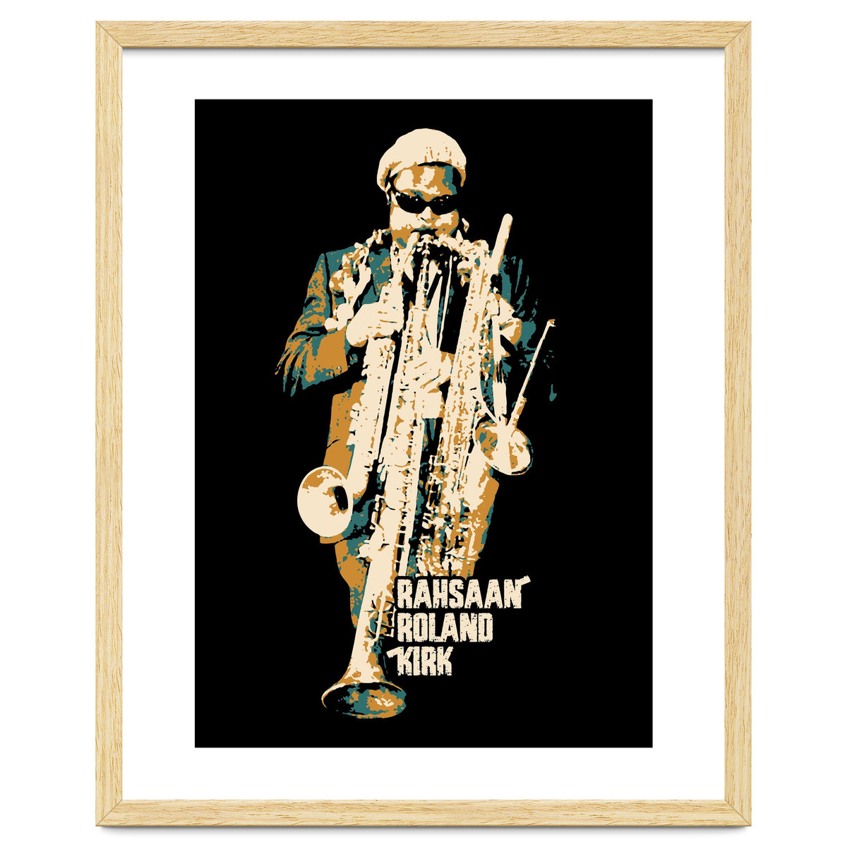Rahsaan Roland Kirk Jazz Musician Legend