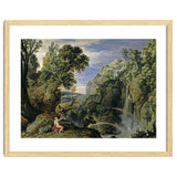Pedro Pablo Rubens; Paul Bril / 'Landscape with Psyche and Jupiter', 1610; ca. 1630, Flemish Scho... thumbnail