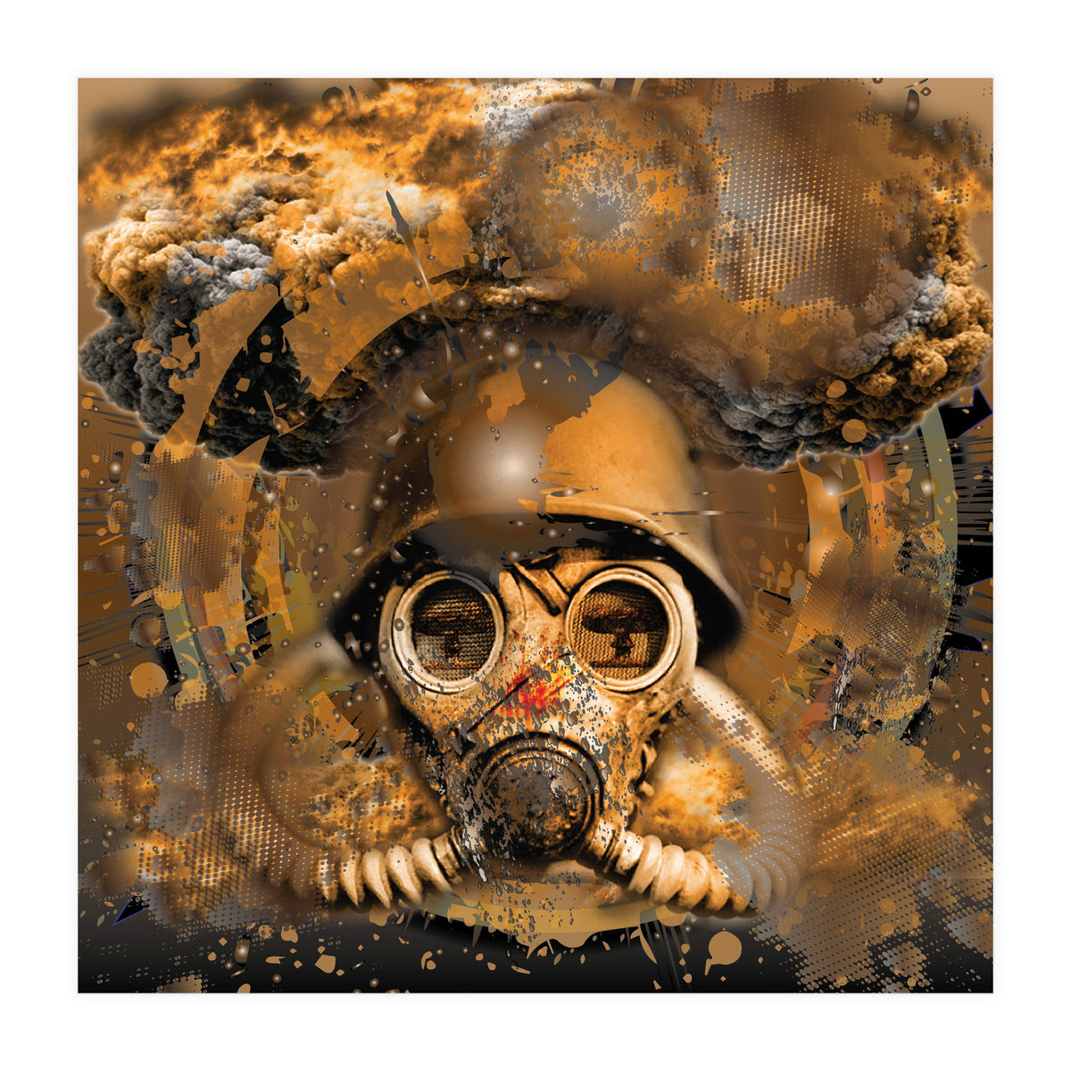 Atomic Bomb Gas Mask (Print Only)