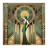Opulent Elegance A Tribute To Art Deco (Print Only) thumbnail