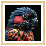 Close Up Portrait Of A Colorful Exotic Parrot thumbnail