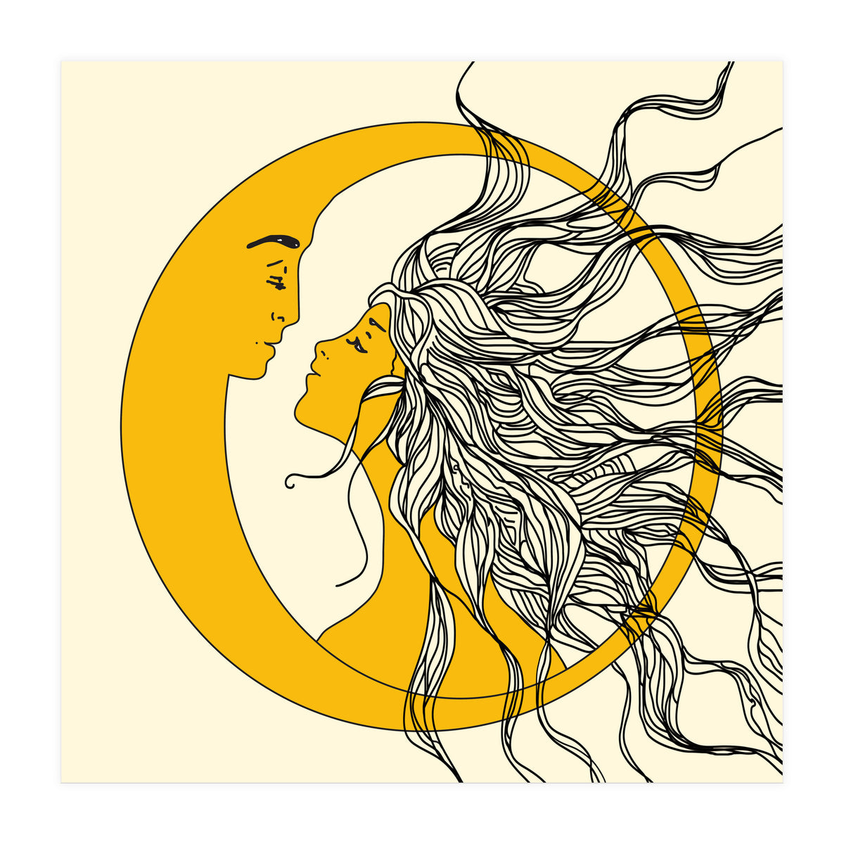 Sun And Moon (Print Only)