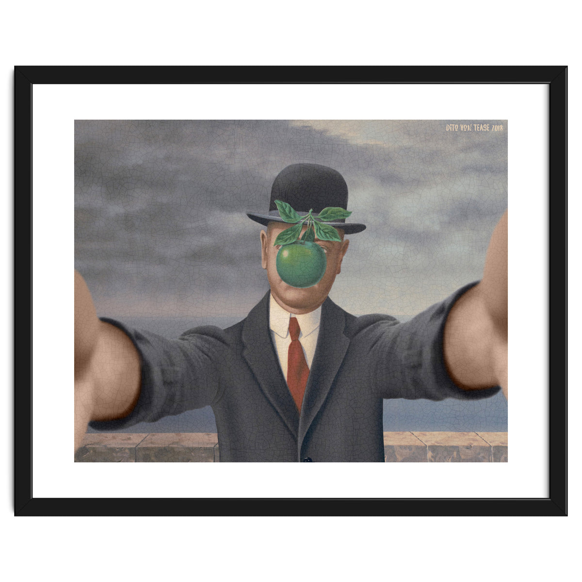 The Son Of Man - Magritte - Selfie
