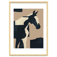 Abstract Minimal Horse 7