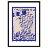 Anthony Bourdain Stamps Art