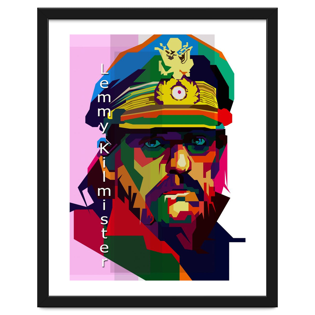 Lemmy Kilmister Motorhead English Metal Pop Art Wpap