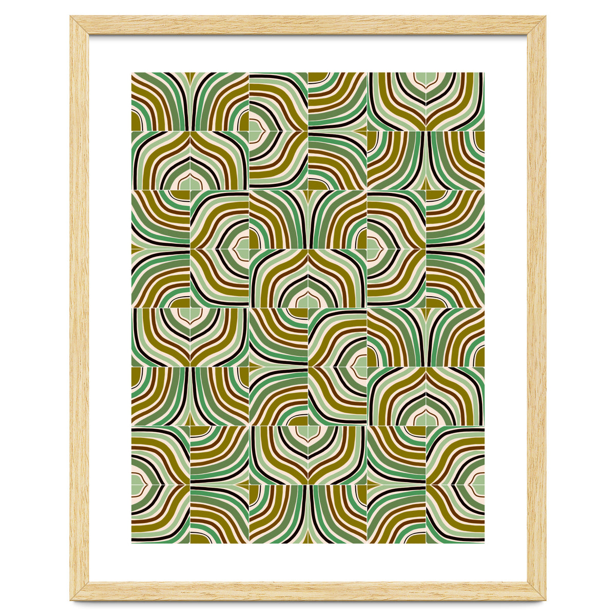 Jade Rainbow Mixed Tiles