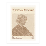 Tricoteuse Bretonne William Bouguereau (1871) (Print Only) thumbnail