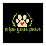 Wipe Your Paws  (Print Only) thumbnail