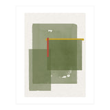 GREEN WATERCOLOR SHAPES NO.2 (Print Only) thumbnail