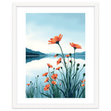 Flower And Lake thumbnail