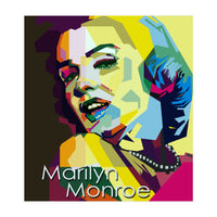 Marilyn Monroe Beauty Actress Pop Art Wpap (Print Only)