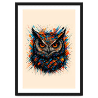 Owl Animal Watercolor