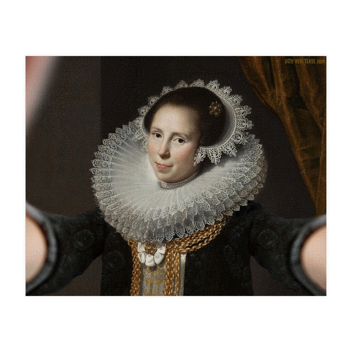 Johanna Martens - Paulus Moreelse - Selfie (Print Only)