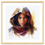 Watercolor Tuareg Woman #3 thumbnail