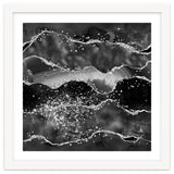 Black Glitter Agate Texture 06 thumbnail