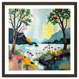 Serene Mountain Lake Landscape thumbnail