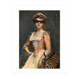 Vintage Chic Girl (Print Only) thumbnail