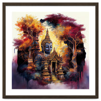 Autumn Forest Buddha Temple