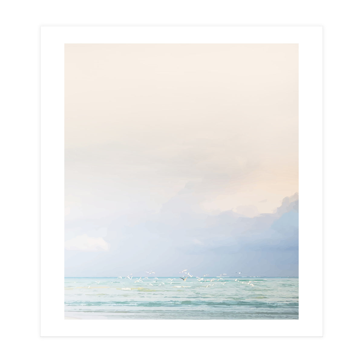 Birds Waiting For Rain (Print Only)