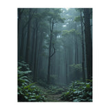 Ethereal Misty Forest in the Rain (Print Only) thumbnail