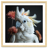 Beautiful Cockatoo Parrot With Yellow Crest thumbnail