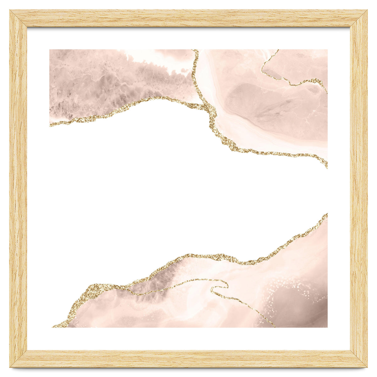 Ivory & Gold Agate Texture 09